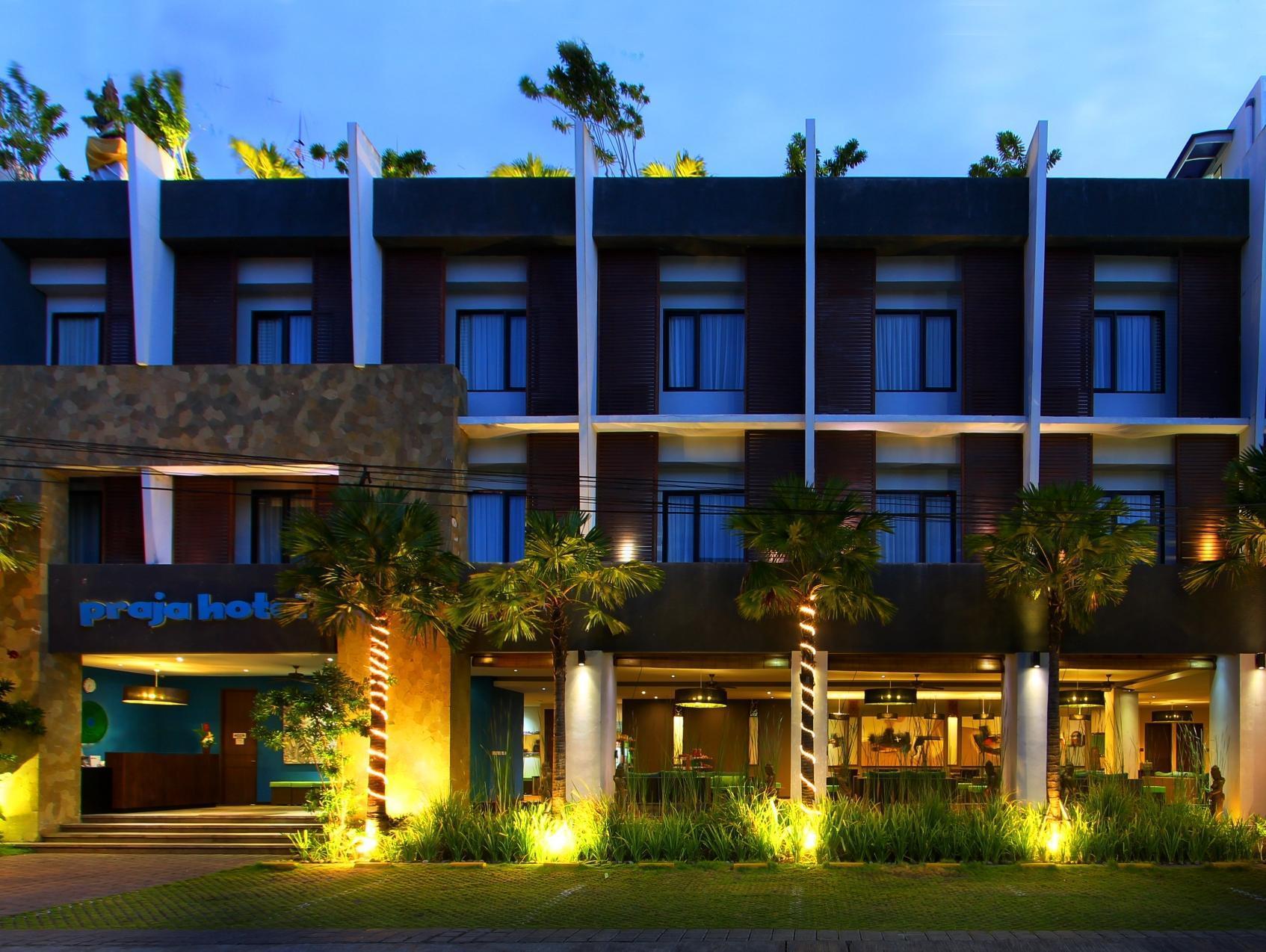 Praja Hotel Denpasar Eksteriør billede